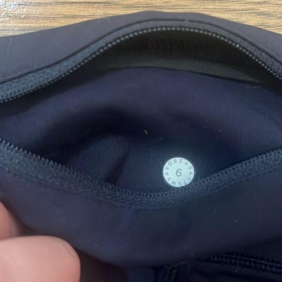 Lululemon Speed Up Tight, 28” size 6. Navy Blue - Picture 3 of 7